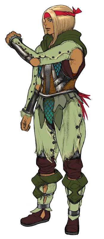 Seph Art from Baten Kaitos Origins