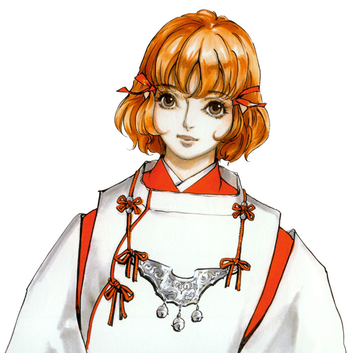 Mina Hakuba Face Art from Castlevania: Aria of Sorrow