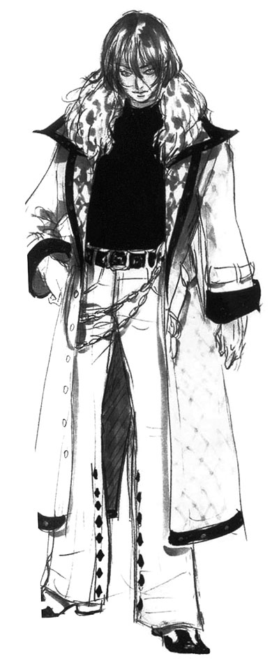 Soma Cruz Sketch from Castlevania: Aria of Sorrow