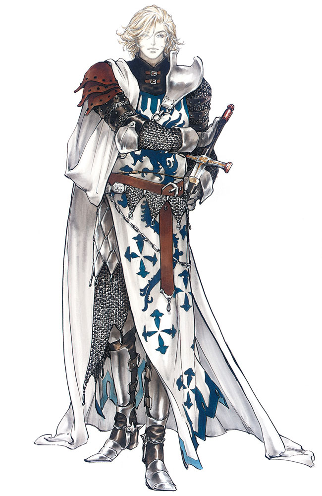 Leon Belmont in Knight Armor Art from Castlevania: Lament of Innocence