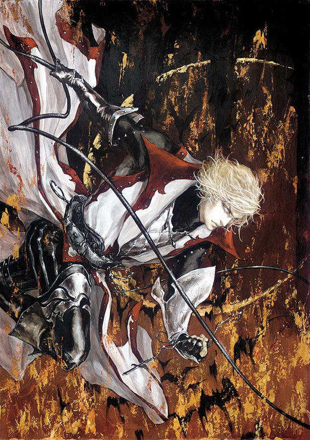 Leon Belmont Promotional Art from Castlevania: Lament of Innocence