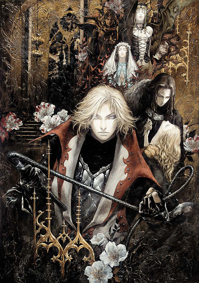 Characters Illustration from Castlevania: Lament of Innocence
