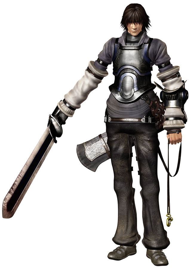 Caim CG Art from Drakengard
