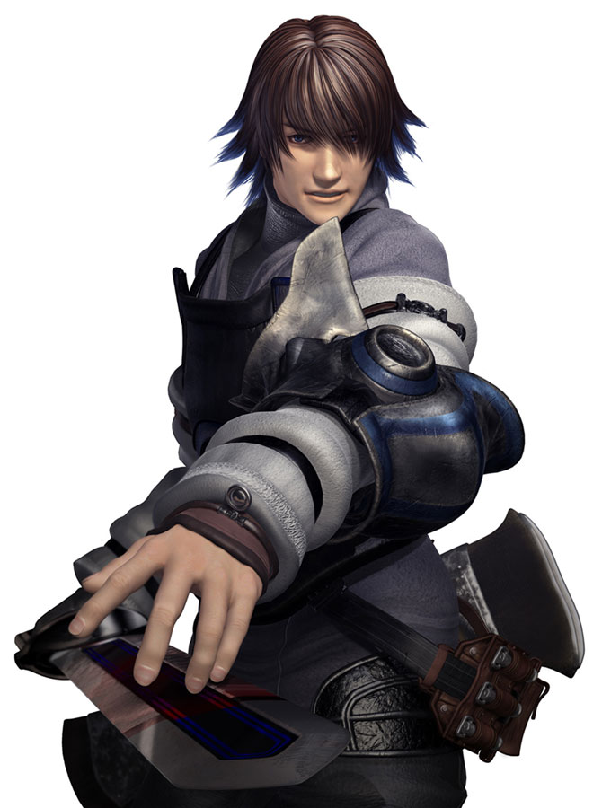 Caim CG Artwork from Drakengard