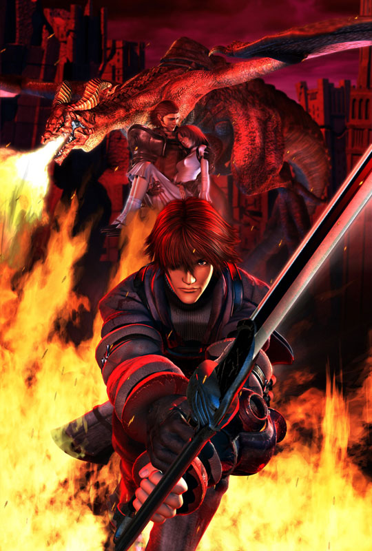 Promotional Art from Drakengard