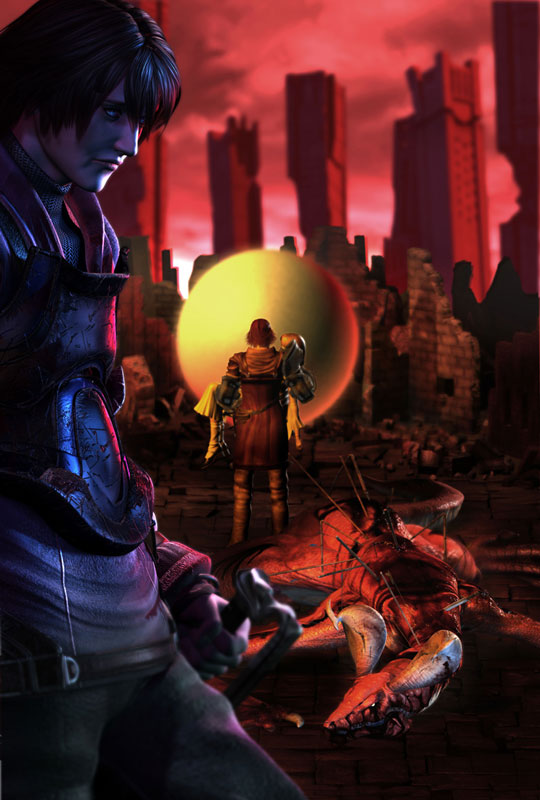 Promotional Artwork from Drakengard