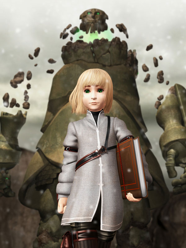 Seere & Golem Art from Drakengard