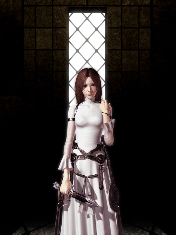 Furiae with Dagger Art from Drakengard