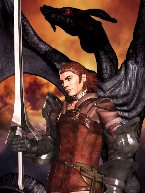 Black Dragon & Inuart from Drakengard