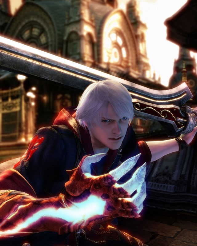 Nero Promotional Art from Devil May Cry 4