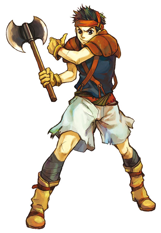 Ross Art from Fire Emblem: The Sacred Stones