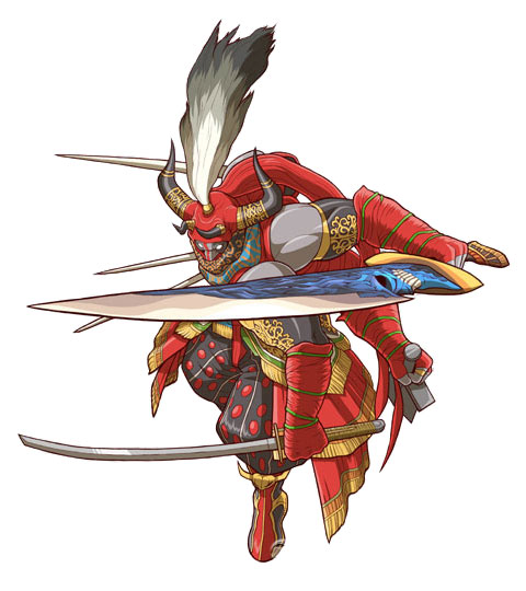 Gilgamesh Esper Art from Final Fantasy XII: Revenant Wings