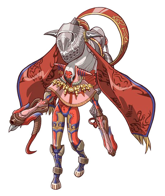 Shemhazai Esper Art from Final Fantasy XII: Revenant Wings