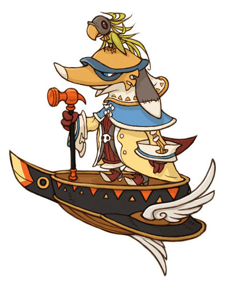 Raz Art from Final Fantasy XII: Revenant Wings