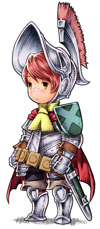 Arc - Knight Art from Final Fantasy III