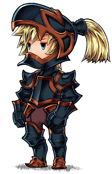 Ingus - Dark Knight Art from Final Fantasy III