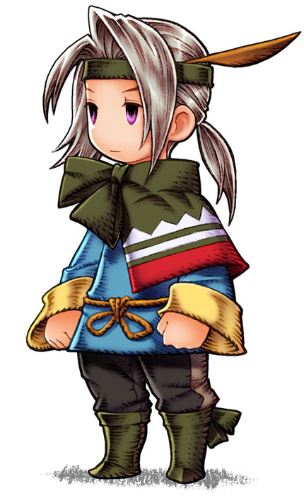 Luneth - Bard Art from Final Fantasy III