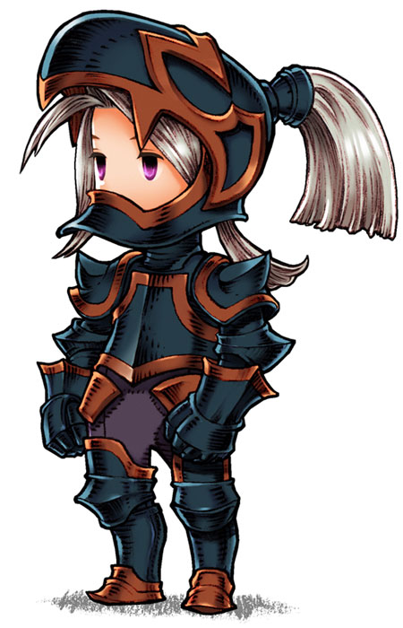 Luneth - Dark Knight Art from Final Fantasy III