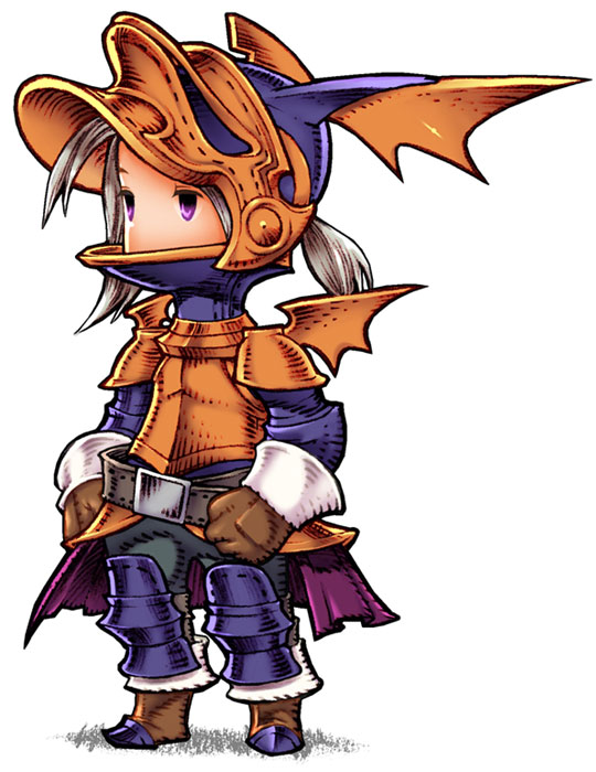 Luneth - Dragoon Art from Final Fantasy III