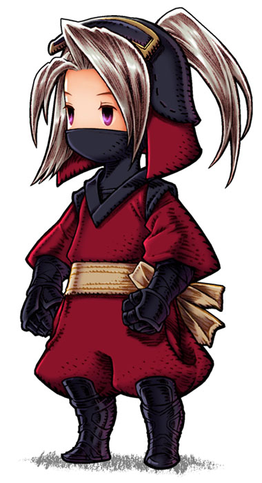 Luneth - Ninja Art from Final Fantasy III