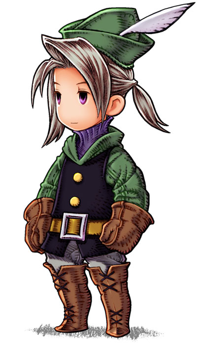 Luneth - Ranger Art from Final Fantasy III