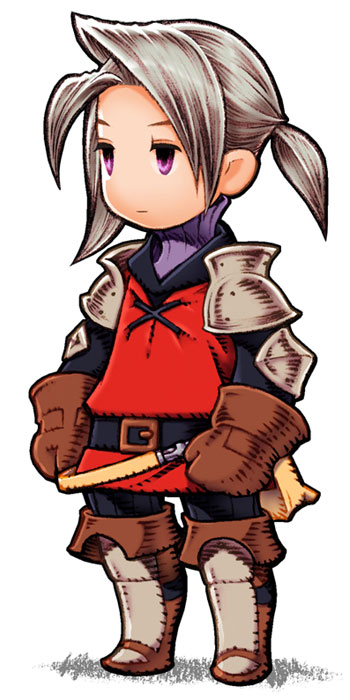 Luneth - Warrior Art from Final Fantasy III