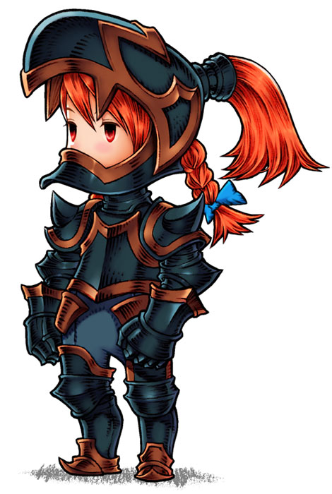 Refia - Dark Knight Art from Final Fantasy III