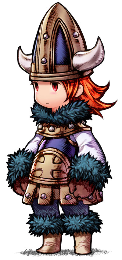 Refia - Viking Art from Final Fantasy III