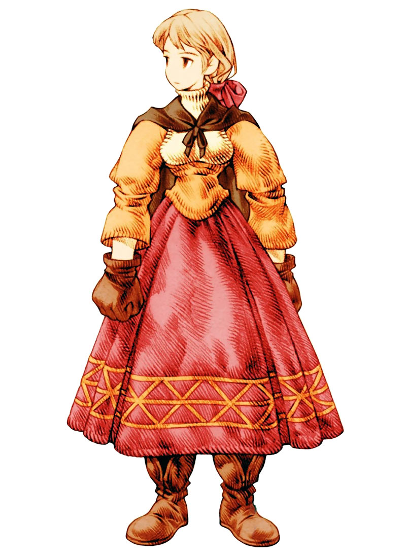 Alma Beoulve Art from Final Fantasy Tactics