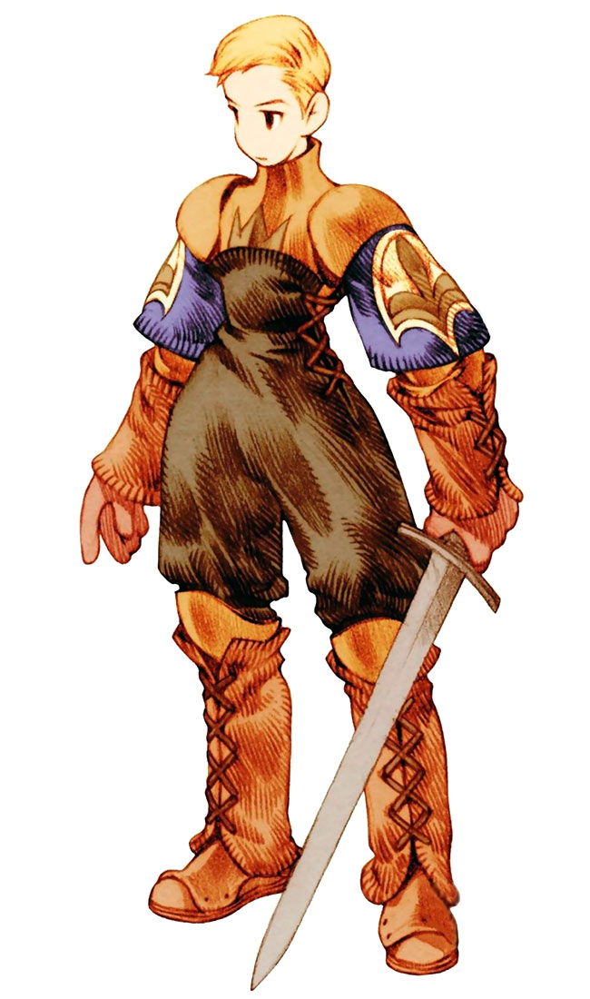 Argath Thadalfus Art from Final Fantasy Tactics