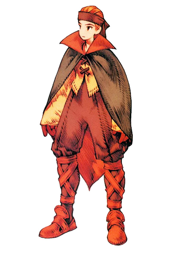 Bard Male Art from Final Fantasy Tactics