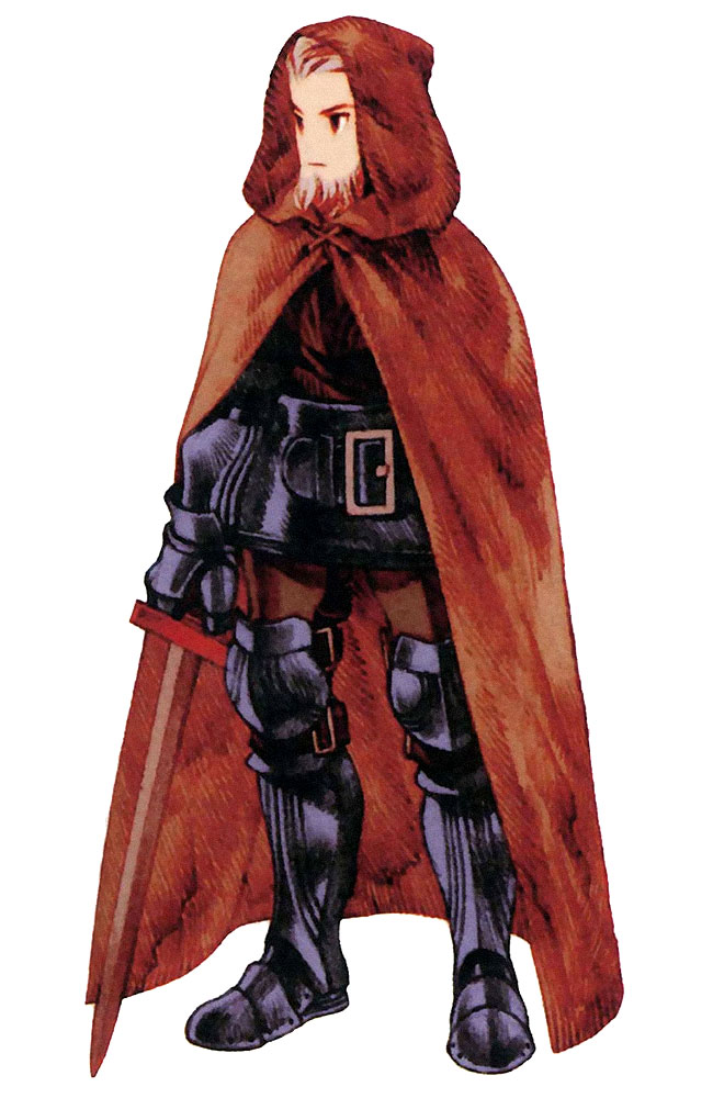 Cidolfus Orlandeau Art from Final Fantasy Tactics