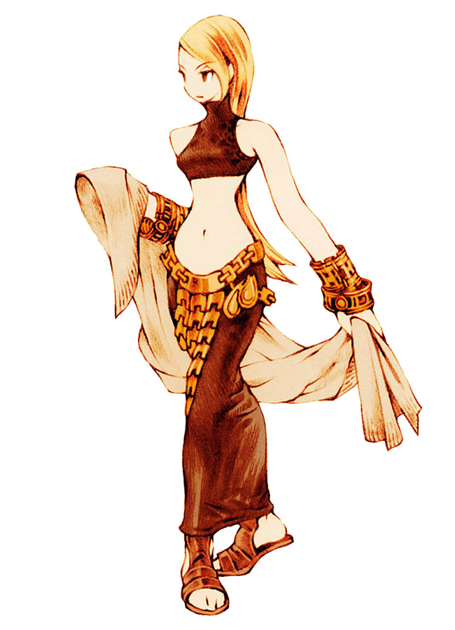 Dancer Female Art from Final Fantasy Tactics