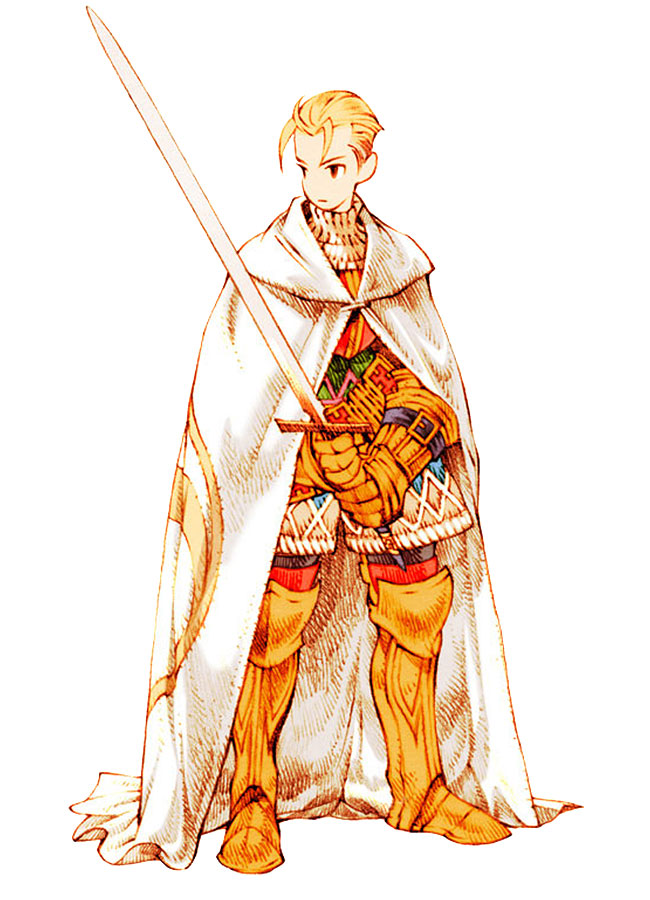 Knight Male Art from Final Fantasy Tactics