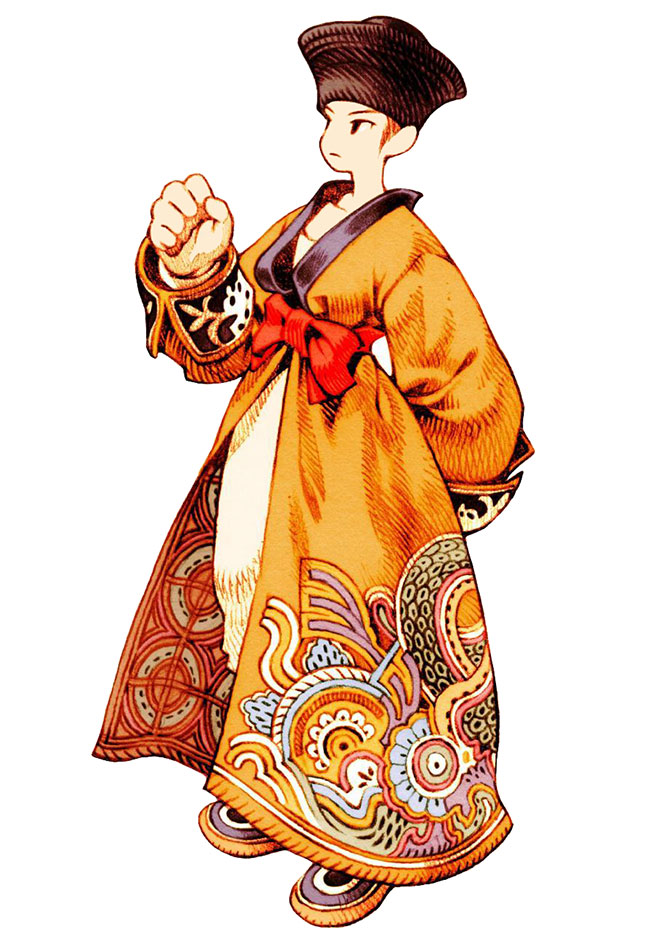 Mystic Male Art from Final Fantasy Tactics