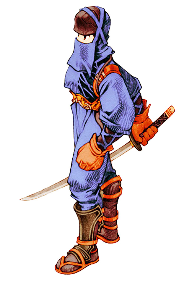 Ninja Male Art from Final Fantasy Tactics