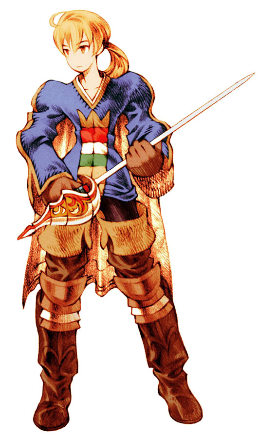 Ramza Beoulve Art from Final Fantasy Tactics