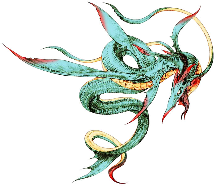 Leviathan Summon Art from Final Fantasy Tactics