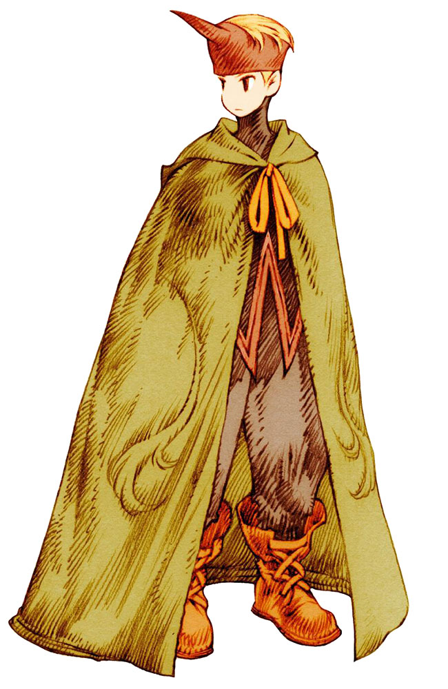 Summoner Male Art from Final Fantasy Tactics
