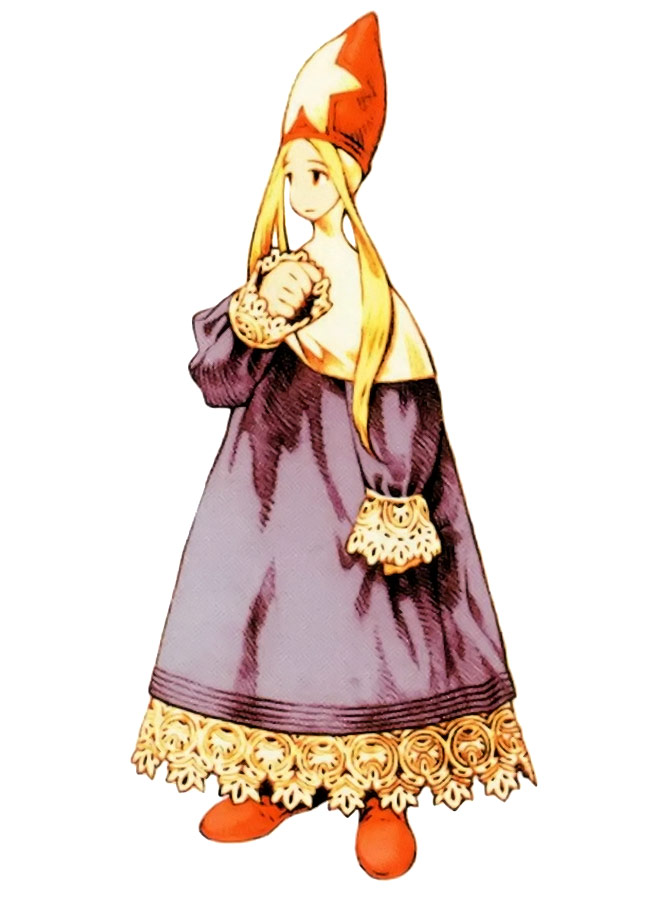 Time Mage Female Art from Final Fantasy Tactics