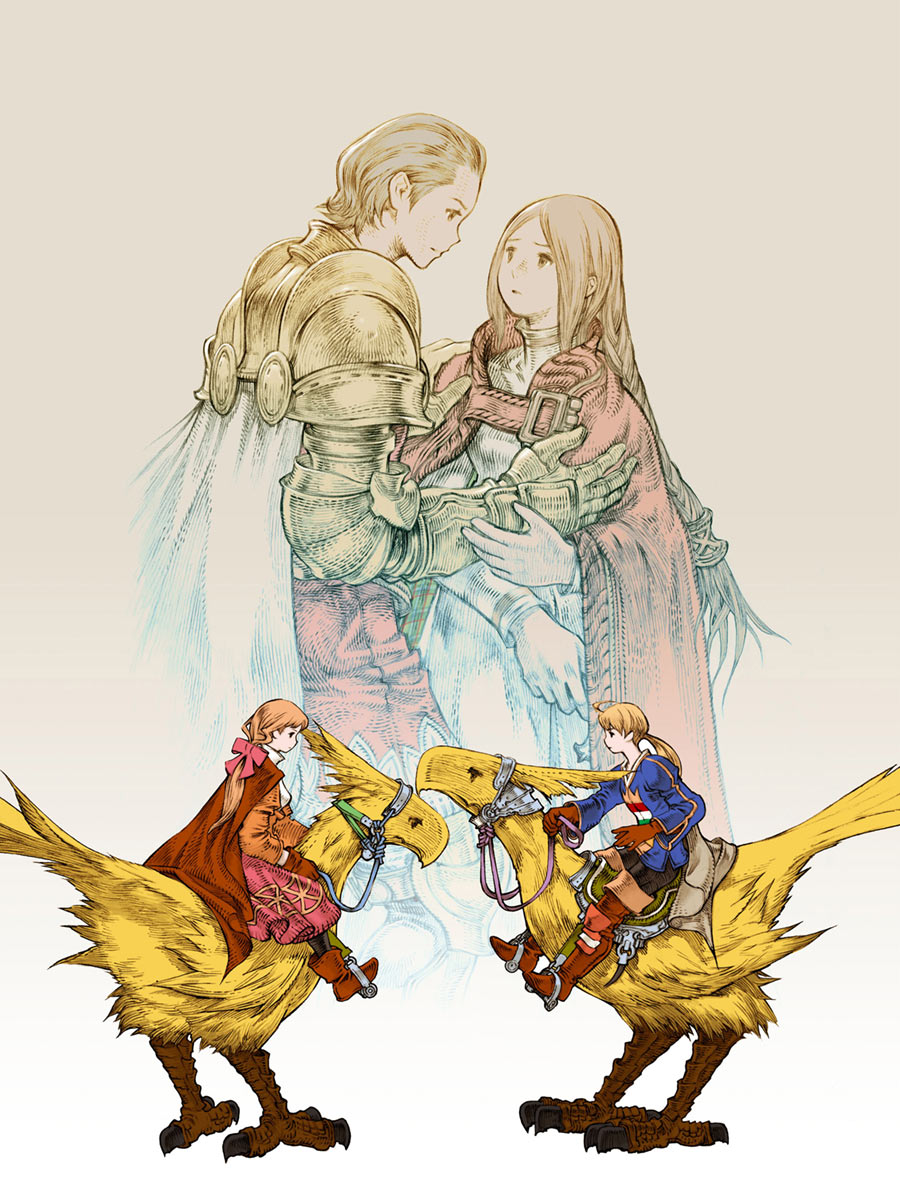 Promotional Art from Final Fantasy Tactics