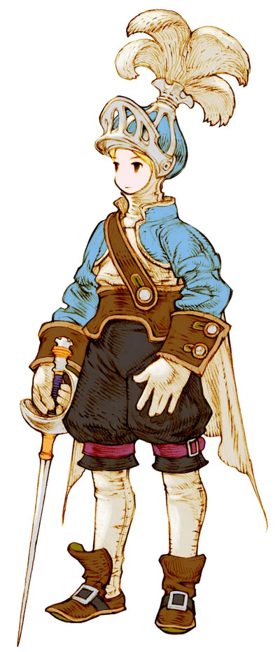 Onion Knight Male Art from Final Fantasy Tactics