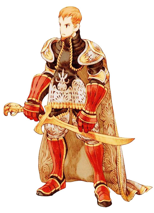Zalbaag Beoulve Art from Final Fantasy Tactics