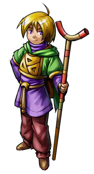 Ivan Art from Golden Sun