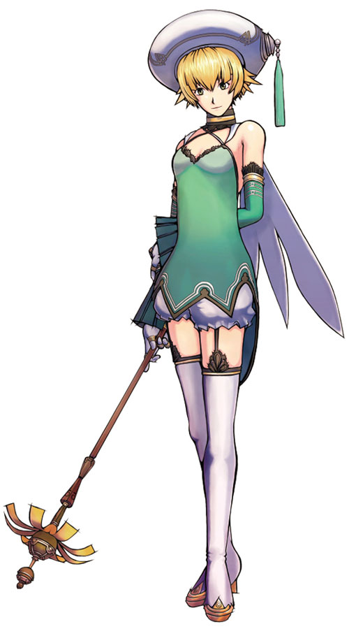 Atoli (Harvest Cleric) Art from .hack//G.U. vol. 1//Rebirth