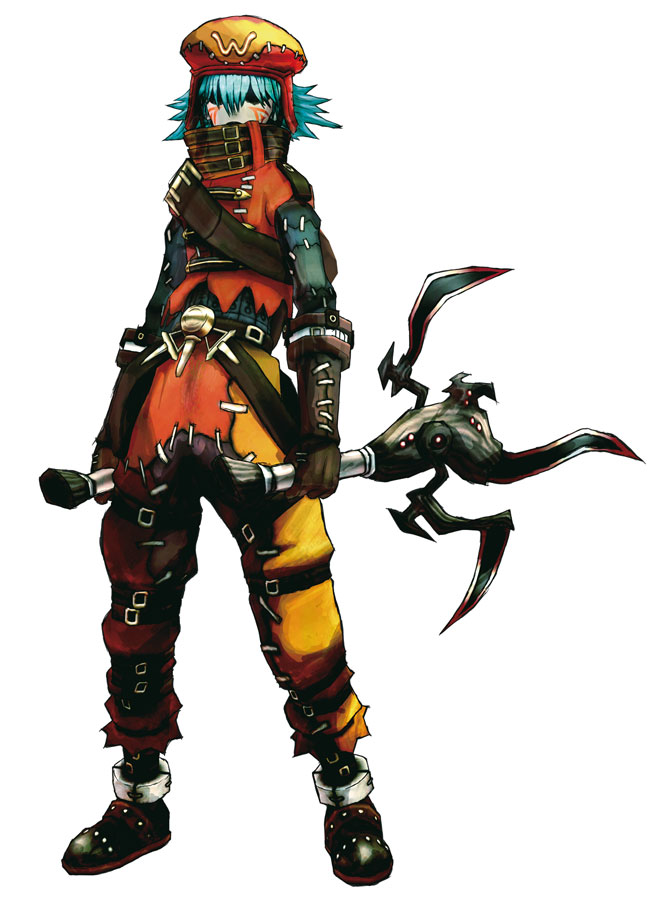 Azure Kite (Twin Blade) Art from .hack//G.U. vol. 1//Rebirth