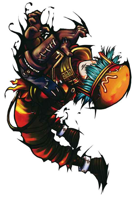 Azure Kite Art from .hack//G.U. vol. 1//Rebirth