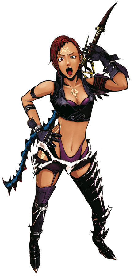 Bordeaux (Blade Brandier) Art from .hack//G.U. vol. 1//Rebirth