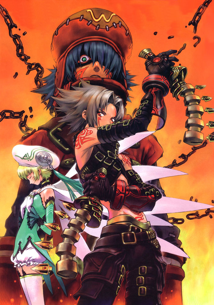 Characters Illustration from .hack//G.U. vol. 1//Rebirth