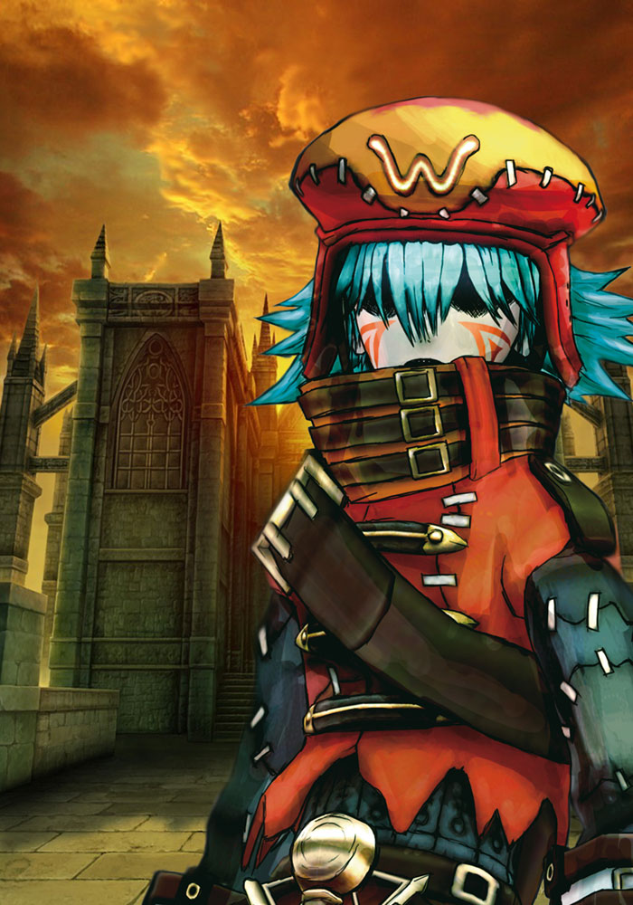 Azure Kite Illustration from .hack//G.U. vol. 1//Rebirth